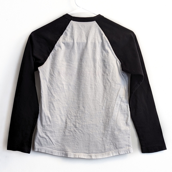 Vans Off The Wall Woman's California Checkered Bear Long Sleeve Baseball T-Shirt - Picture 2 of 4